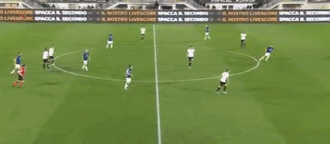 劳塔罗替补登场半小时进1球1助 本赛季已参与20球