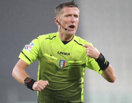 当值主裁:2018年尤文击败国米 没罚下皮亚尼奇错了