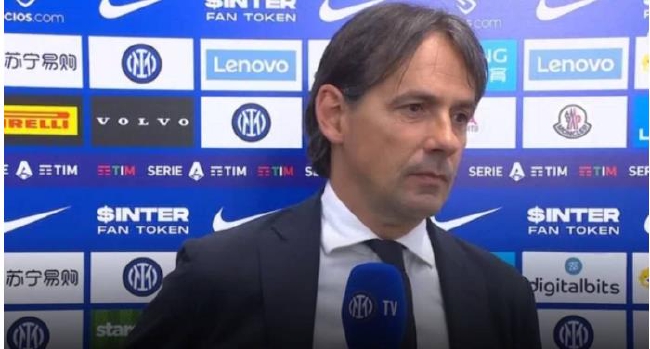 国米再次登顶!小因扎吉:我知道0比2之后会做出反应